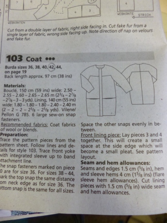 Coat Pattern