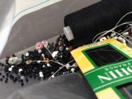 Beading for the drawstring ends