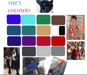 I made up my most used colors into a palette.