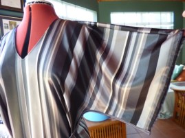 sleeve detail satin dress