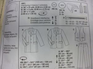 CW suit patternedi1t