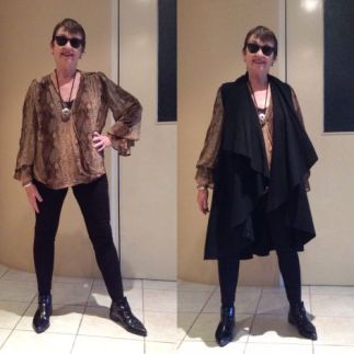 Burda Style top and vest