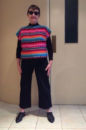 Seldrafted Mexican weave top